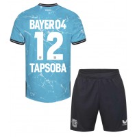 Bayer Leverkusen Edmond Tapsoba #12 Rezervni Dres za djecu 2023-24 Kratak Rukav (+ Kratke hlače)